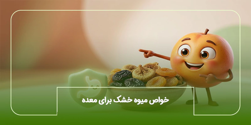 خواص میوه خشک برای معده