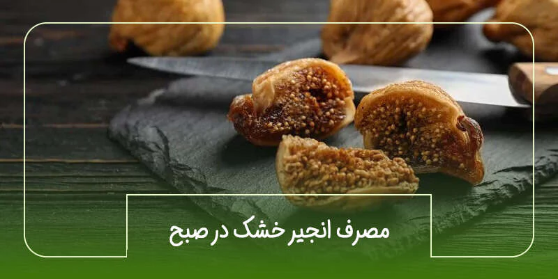 مصرف انجیر خشک در صبح؛ بمب انرژی برای شروع روز